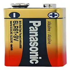 PANASONIC - 1 Batería Pila 9v 6lf22 Alcalina No Recargable