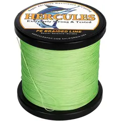 HERCULES - Línea de Pesca Trenzada 12 Hilos 10-420lbs PE
