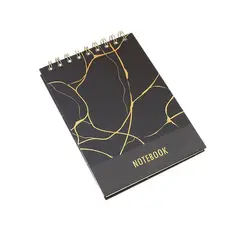 YOYOSO - CUADERNO B6 - PLANEADOR DIARIO - NEGRO & DORADO