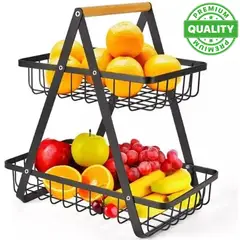 ONE PIXEL - Organizador De Frutas Y Verduras Estante De Almacenamiento De Cocina