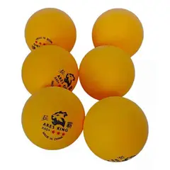 GENERICO - Pelotas Bolas Ping Pong 3 Estrellas Caja 6 Bolas Tenis Mesa