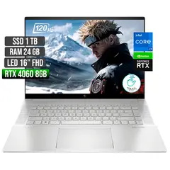HP - ENVY INTEL CORE I7-13700H RTX 4060 8GB SSD 1TB RAM 24GB LED 16" FHD 120Hz
