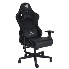 AKIVOY - Silla Gamer Nova Reclinable Giratoria Color Negro