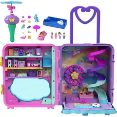 POLLY POCKET - Maleta de Viaje con Muñecas