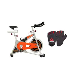 ATHLETIC - BICICLETA 2600BS + GUANTES REEBOK ROJO M RAGB-13514