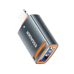 GENERICO - Adaptador Essager OTG Micro A Tipo C 3A Carga Rápida Para Ordenador