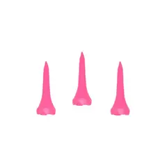 GENERICO - Tees Rosados Platicos Cortos Tooth x 100 und.