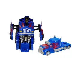 MAZUGI - Camion Transformable Robot De Impulso Juguete Optimus Prime