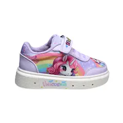 GENERICO - Tenis Genérico Con Luces Unicornio Para Niñas