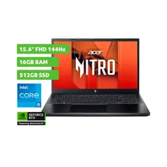 ACER - Portatil Nitro ANV15-51-56N2 Core i5 16GB RAM 512GB SSD 156