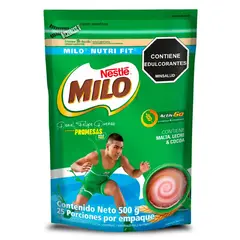 MILO - En Polvo Activ-go Bajo en Azúcar 500g Doypack