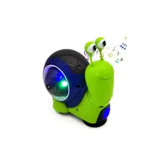 MAZUGI - Carro Caracol Para Niños Con Luces Y Sonido Movimiento