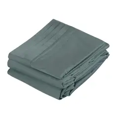 DISTRIHOGAR - Juego de Sábanas Cairo 400 hilos Algodón Storm King