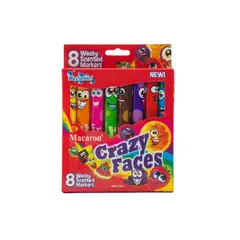 NORMA - Marcadores Con Aroma X 8 Colores, Punta Cónica