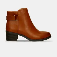 BATA - Botines Para Mujer Camel Ian Gloria