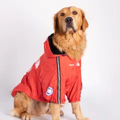 GENERICO - Chaqueta para perro Roja Talla L