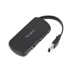 TARGUS - Ach114us, Hub De 4 Puertos Usb 2.0 / Diseño Compacto
