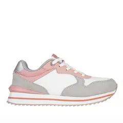 FRATTINI - Tenis de Niña marca en Color BLANCO ROSADO  TENIS FUZ 59-24