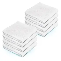 ENERGY PLUS - Set x8 Toalla de Mano Algodón Suavidad Alta Absorción Gym