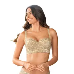 LEONISA - Strapless bustier 360° de perfección
