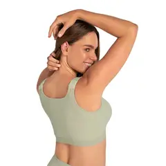 LEONISA - Brasier tipo top multiusos ultracómodo en algodón All in One Bra