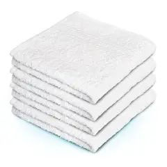 ENERGY PLUS - Set x4 Toalla de Mano Algodón Suavidad Alta Absorción Gym