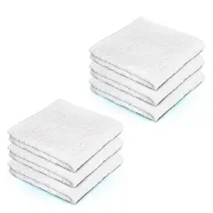 ENERGY PLUS - Set x6 Toalla de Mano Algodón Suavidad Alta Absorción Gym