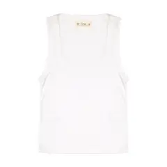 TENNIS - Camiseta tipo esqueleto en rib para mujer