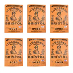 GENERICO - Set x 6 Calendario Almanaque Pintoresco Bristol 2025