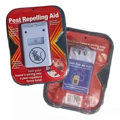 GENERICO - Kit X 2 Repelentes Plaga Ultrasónico Insectos Ratones Ratas