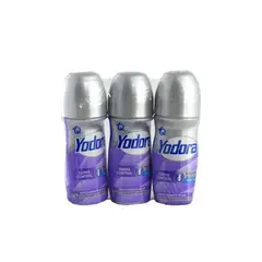 YODORA - Desodorante Mini Rollon Derma Control x 3 Unidades