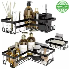 ONE PIXEL - Organizador de Ducha Repisa Baño Adhesivo Set 3 Inoxidable