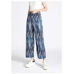 GENERICO - Pantalon Palazzo Estampado Boho