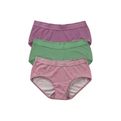 LEONISA - Paquete x 3 hipsters cómodos y suaves de buen cubrimiento