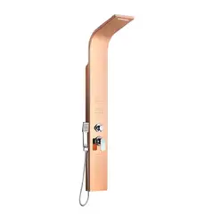 GENERICO - Torre de Ducha 150x20x45 Cm Oro Rosado