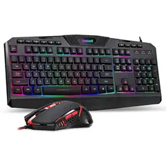 REDRAGON - Combo Gamer 2en1 S101 Teclado K503 Rgb Mouse M601