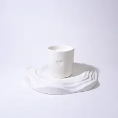 GENERICO - Vela Soy Amor - Envase Reutilizable de Cerámica 280g