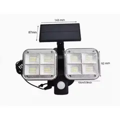 GENERICO - Lampara Solar Led JD - 2109