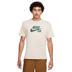 NIKE - Camiseta Action Sports Tee Logo Hbr-Blanco