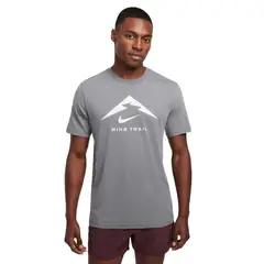 NIKE - Camiseta Dri Fit Tee Trail-Gris