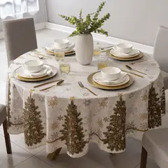 VIANNEY - Mantel Blanca Navidad circular