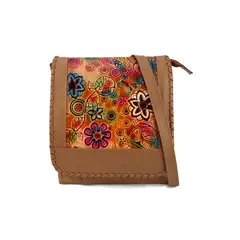 MACOLY - Bolso manos libres am01 cuero tala miel