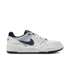 NIKE - Tenis Full Force Lo Nsw-Blanco/Azul