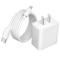 GENERICO - Cargador De Carga 20W Con Cable Resistente Y Seguro
