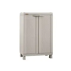 RIMAX - Armario mediano Rattan Taupe