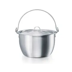 IMUSA - Olla De Aluminio Ovalada 36 Cm 21 Litros