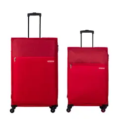 SAMSONITE - Set X 2 Maletas American T Frankfurt Rojo