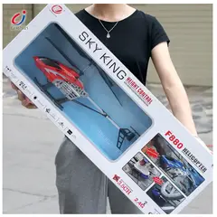 GENERICO - Helicóptero Control Remoto De Aleación Y Alta Presión 24g