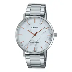 CASIO - Reloj mtp-vt01dm-7a En Acero Para Caballero Original