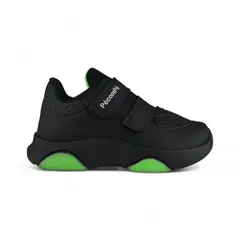 TITINOS - Tenis Niño Velcro Deportivos Negros Titinos_.